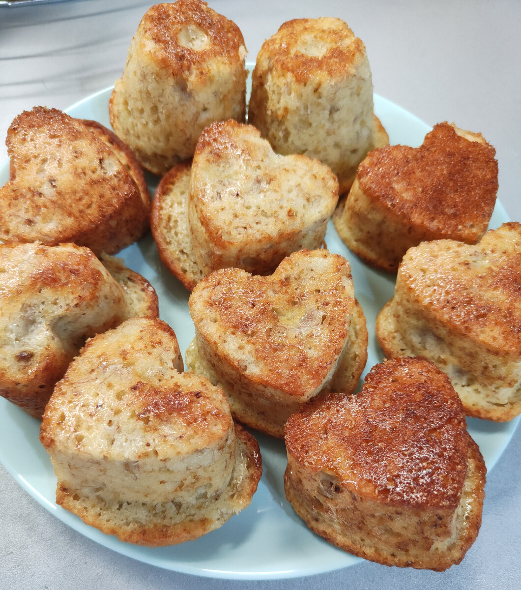 Кексики с бананом