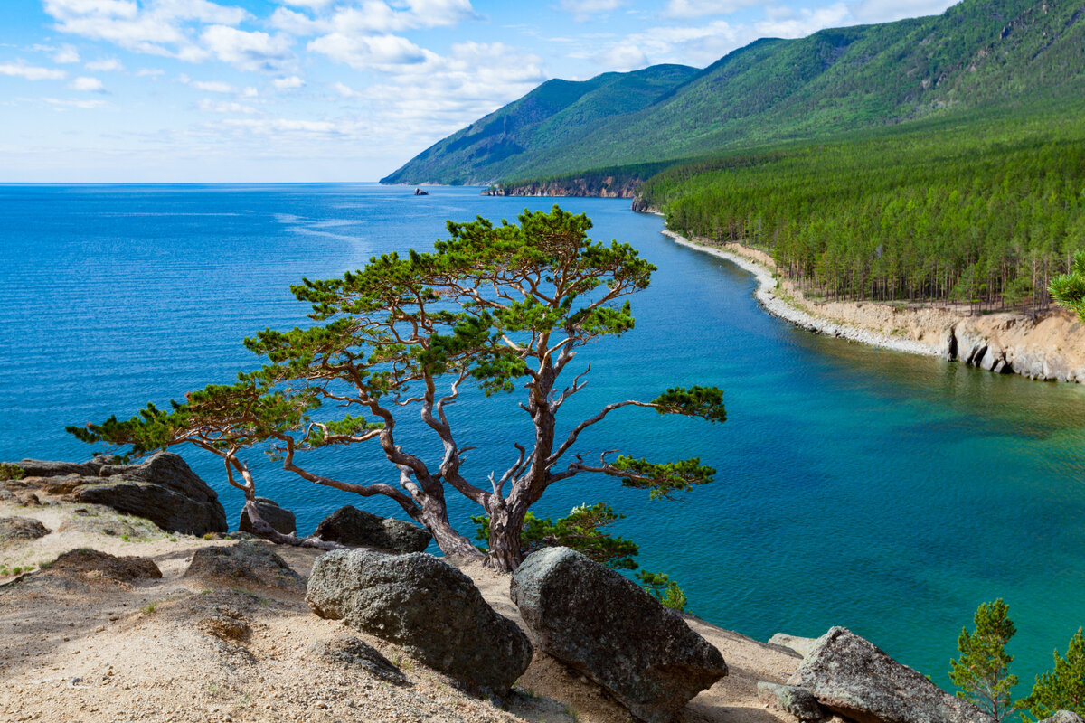 Пять морей и озеро байкал