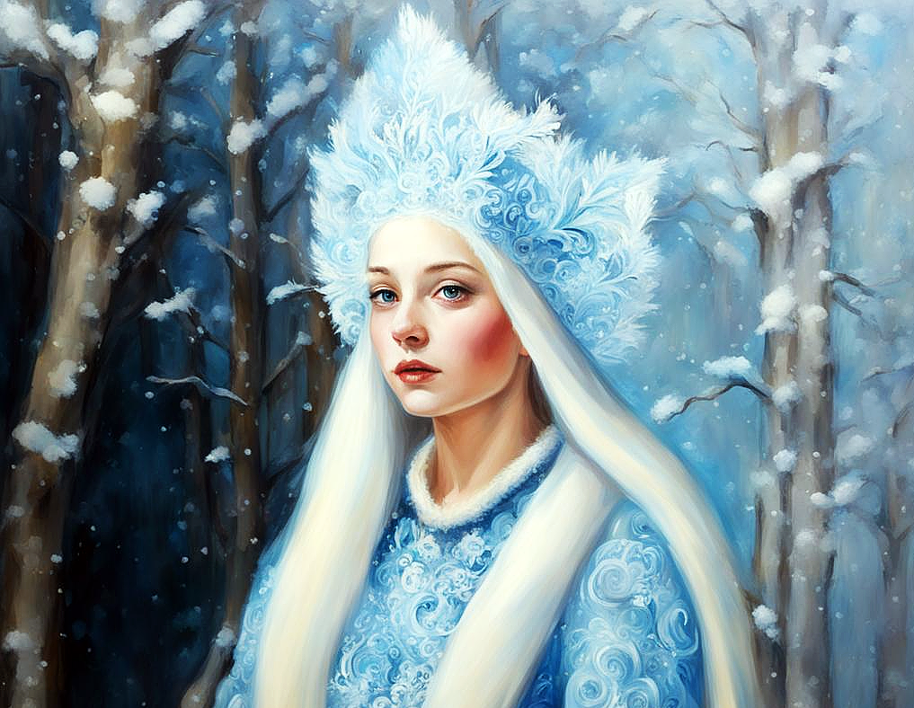 Наша Снегурочка. Фото из открытых источников.