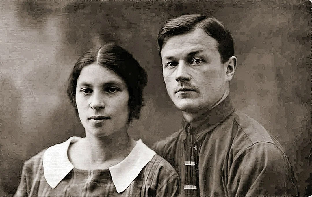 Агния Барто с мужем Павлом