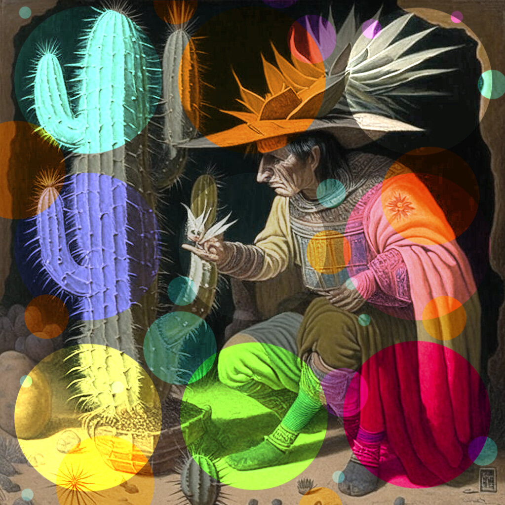 Шаман (рисунок нейросети)