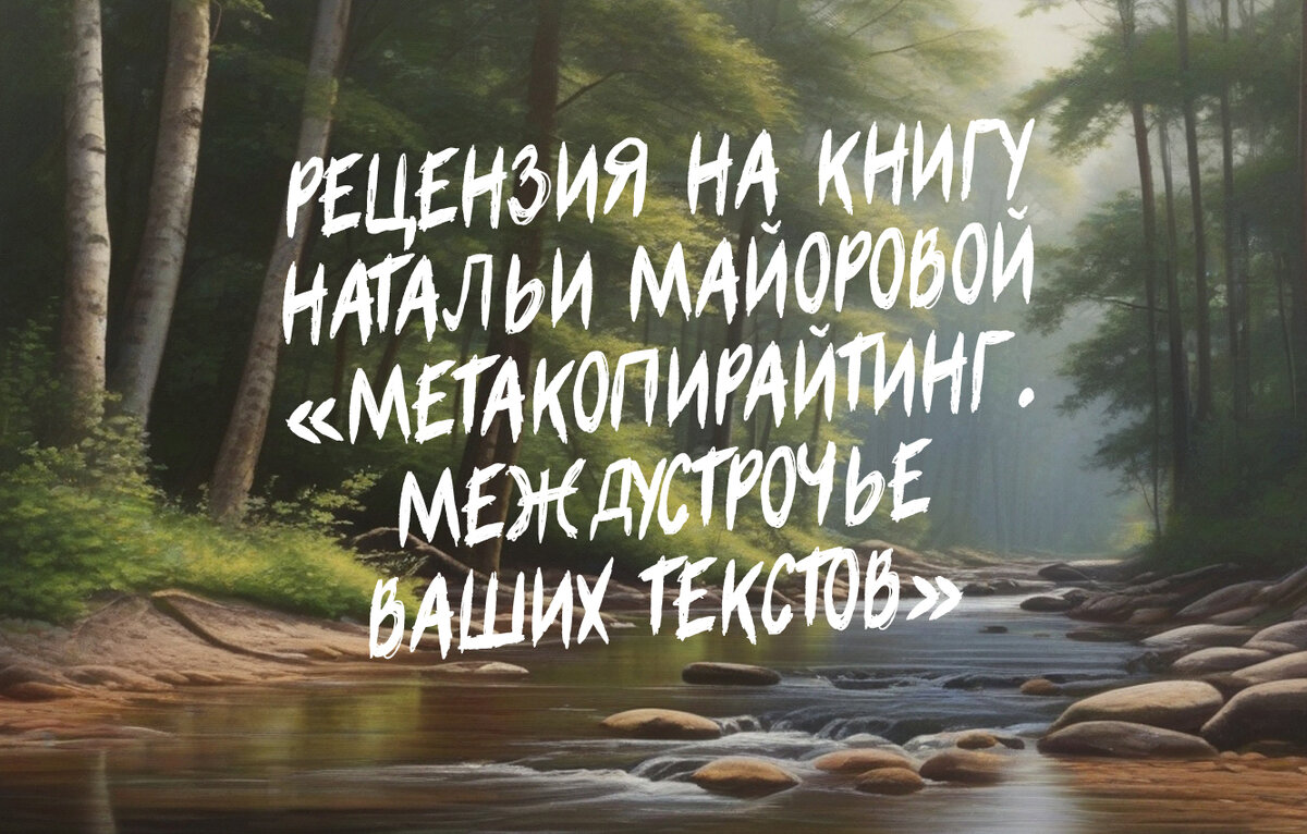 Отзыв на книгу Натальи Майоровой «Метакопирайтинг. Междустрочье ваших текстов»