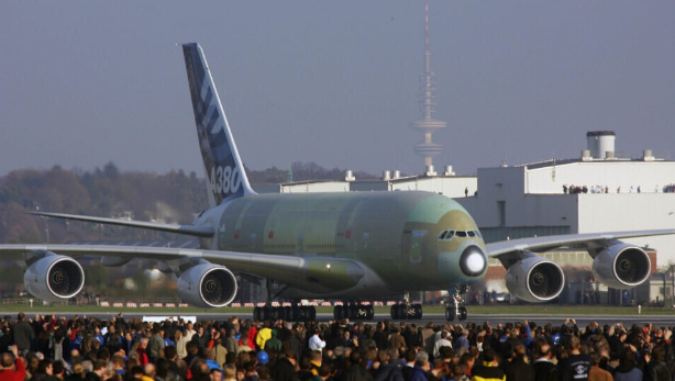 Второй A380, перевезенный 29 августа 2019 года в музей Aeroscopia в Тулузе. Фото: Getty Images