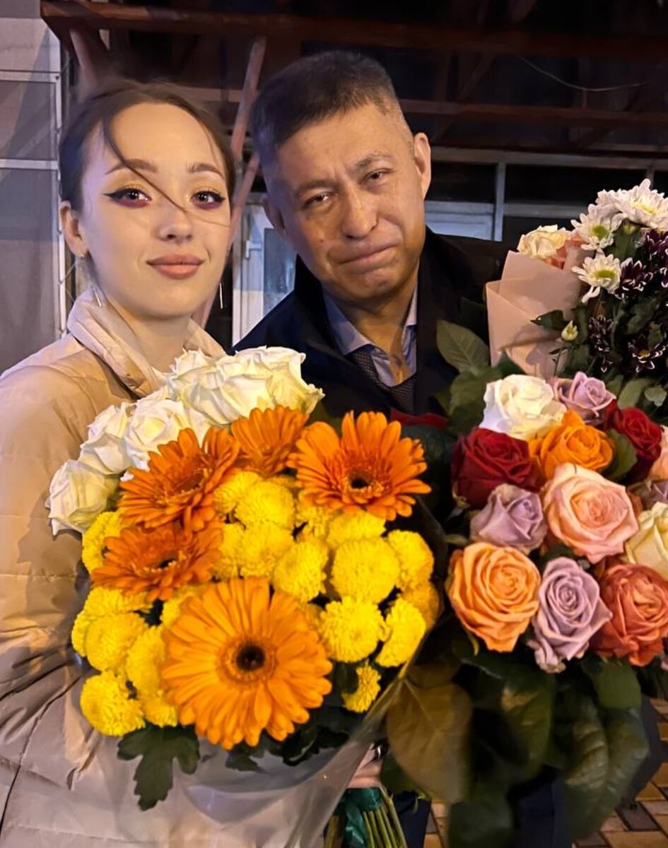 Дочь с отцом. Мои любимки. 