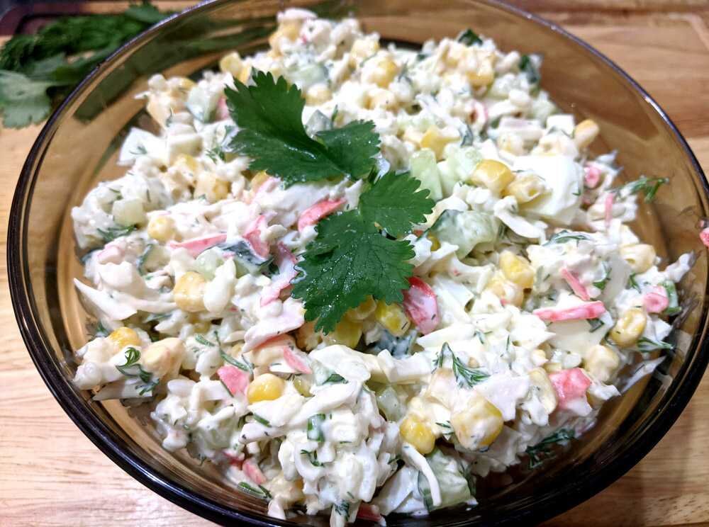 салат с кукурузой ингредиенты