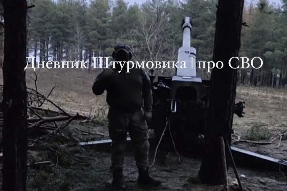 "Из пораженных целей: пехота противника в домах и миномeтные расчeты ...