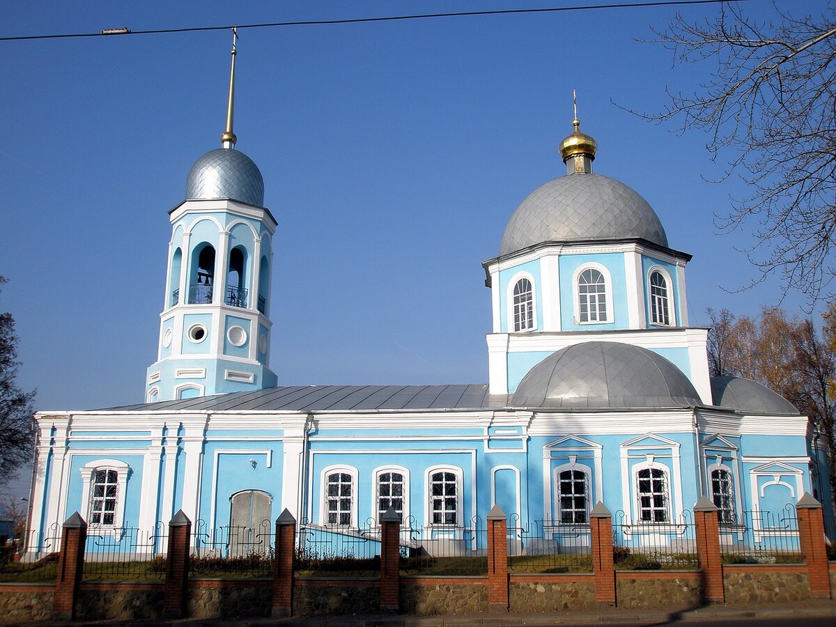 Знаменский собор Курск зимой