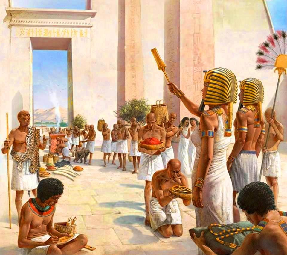 традиции древних египтян