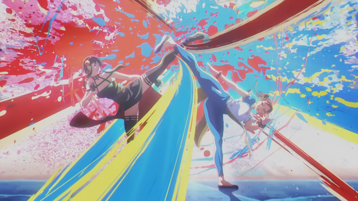 Spy x Family + Street Fighter 6