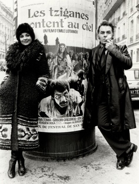 Светлана Тома и Эмиль Лотяну в Париже в ноябре-декабре 1977 года