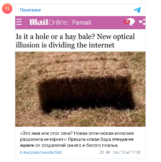 Фото: Скриншот Телеграм