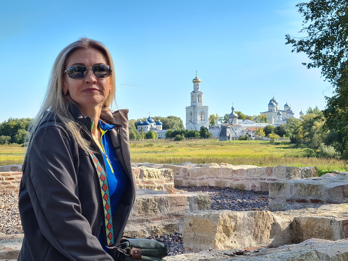 Свято-Юрьев монастырь. Вид из музея Витославлицы