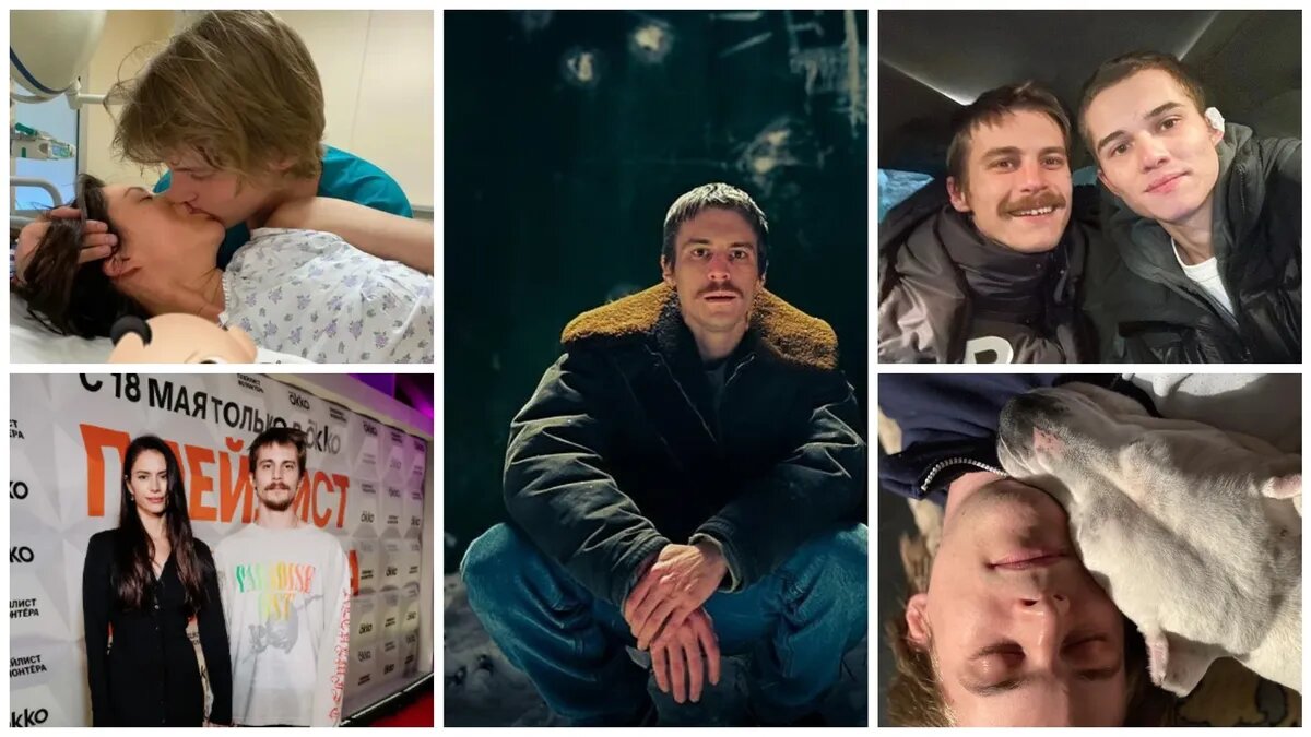 Иван Янковский в личной жизни и в сериале. Фото: t.me📷
