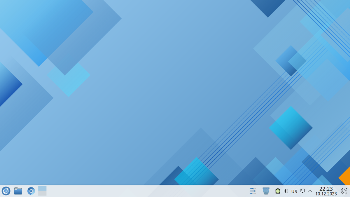 Общий вид ОС с оболочкой Plasma