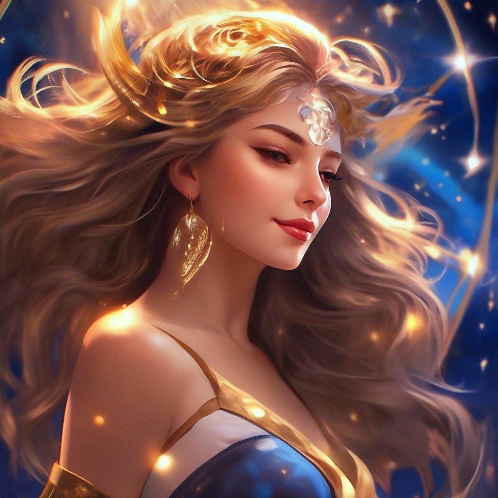 Стрелец и Козерог. Изображение сгенерировано с помощью нейросети Шедеврум