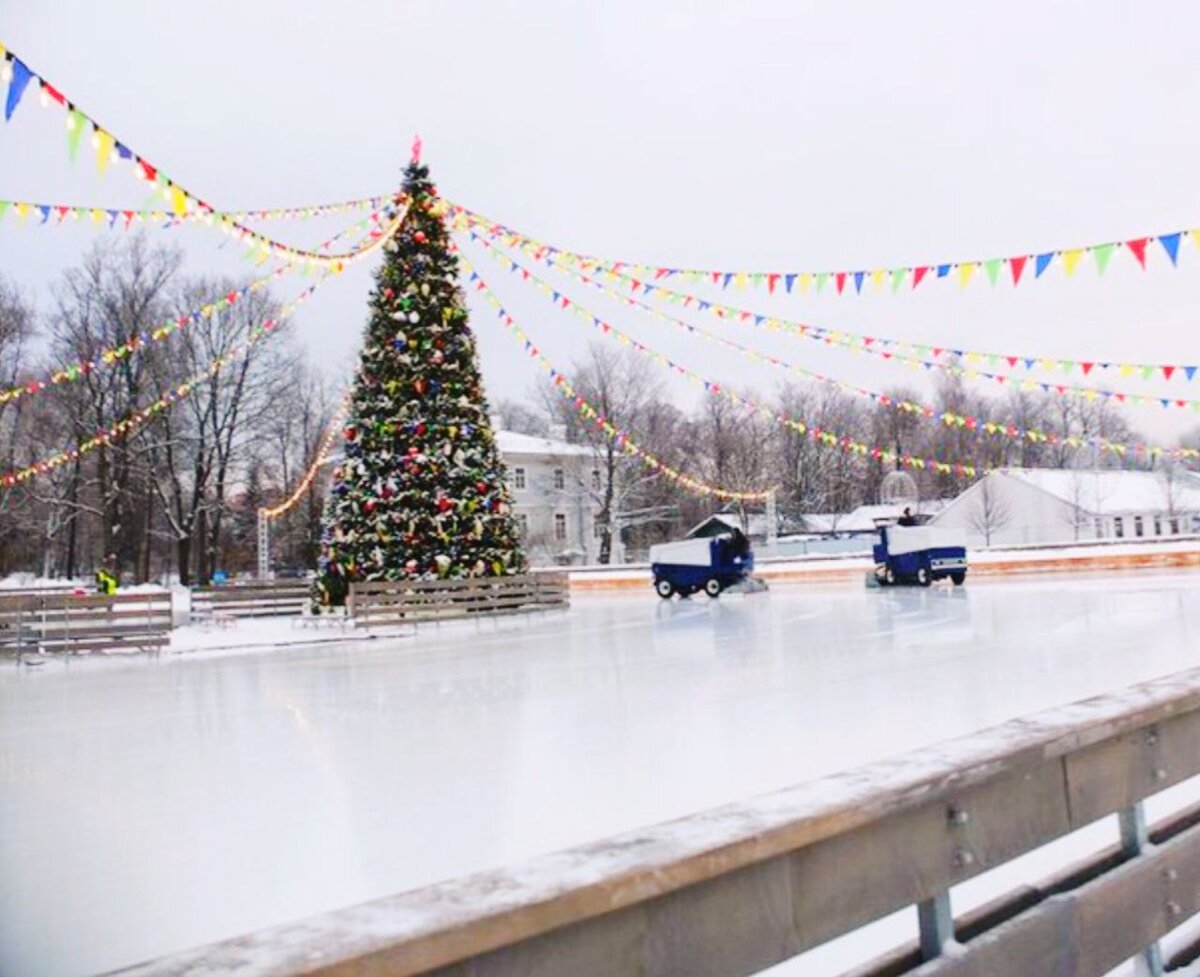 Елагин остров, каток