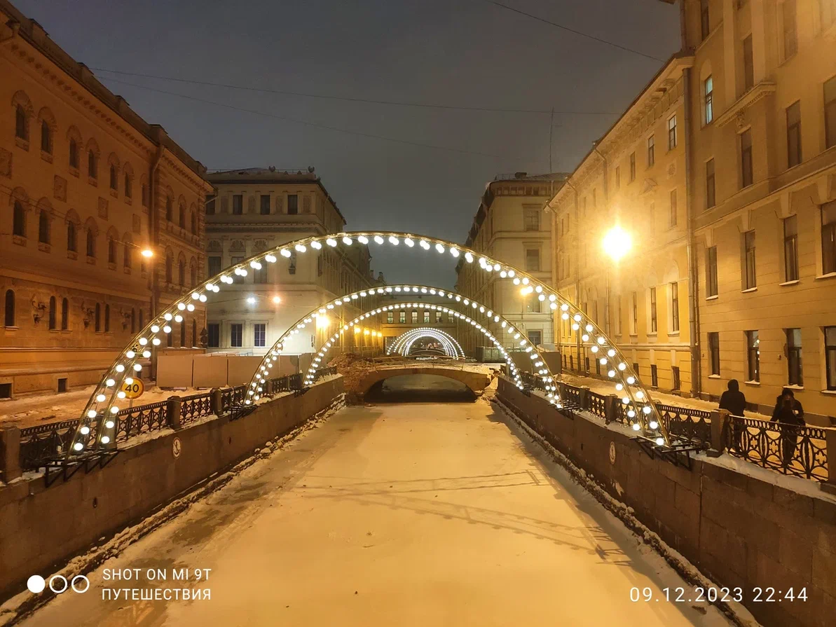 Санкт-Петербург. Зимняя канавка. Фото автора