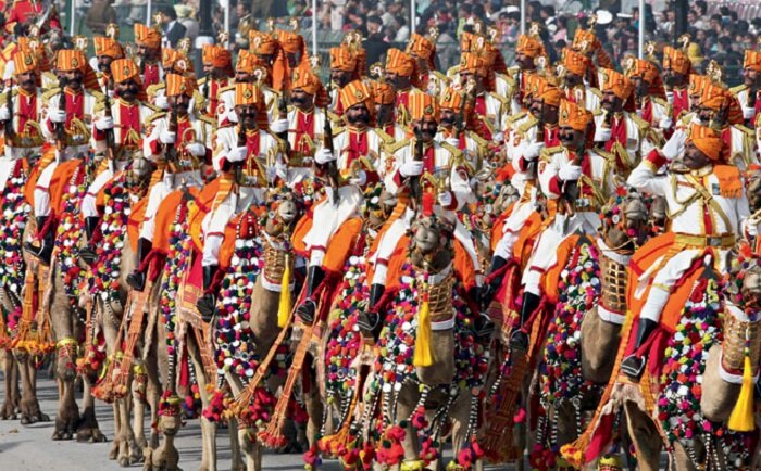 Пожалуй, самая красочная армия.