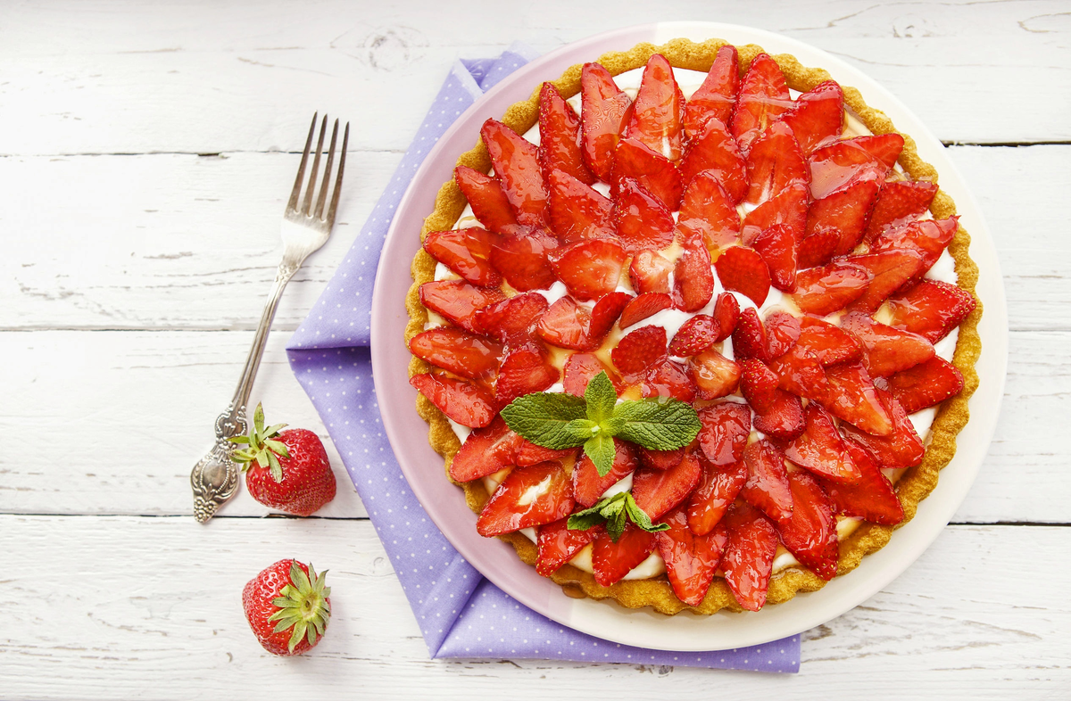 Strawberry Cake ingredients