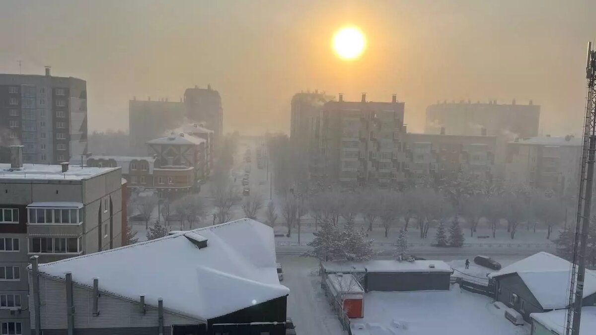     На прошлой неделе в Красноярск пришли сильные морозы. Смотрим, когда ждать потепления.