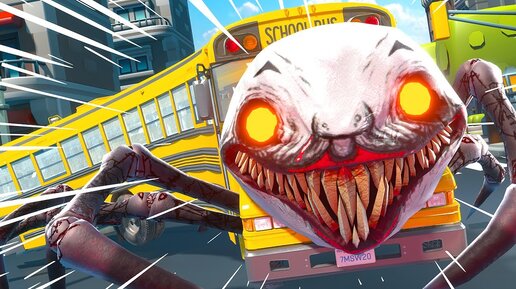 🚌Школьный Автобус ПРЕВРАТИЛСЯ в 🕷️ПАУКА ЧУ ЧУ ЧАРЛЬЗА 😱 - ПОЛНАЯ ВЕРСИЯ (Часть 3)