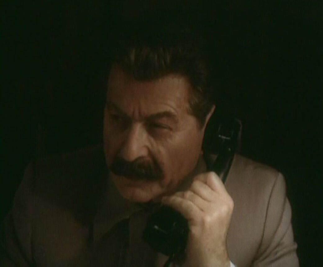 И. В. Сталин. Кадр из сериала