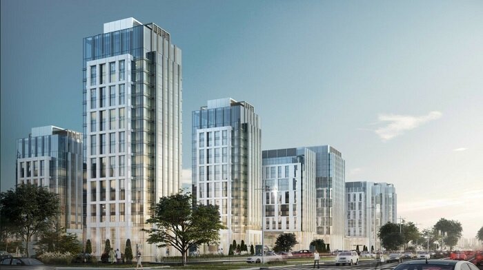 МЖК "Дримсити" в г.Астана, эскиз