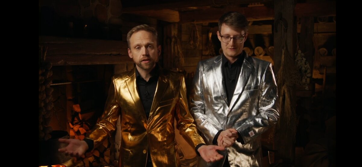 Так выглядели ведущие на прошедшем Мастерс.