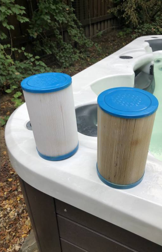 Картриджные фильтры для спа-бассейна.