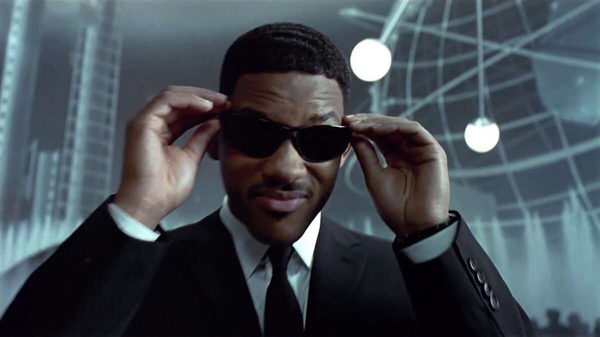 Кадр из голливудского кино «Люди в черном»