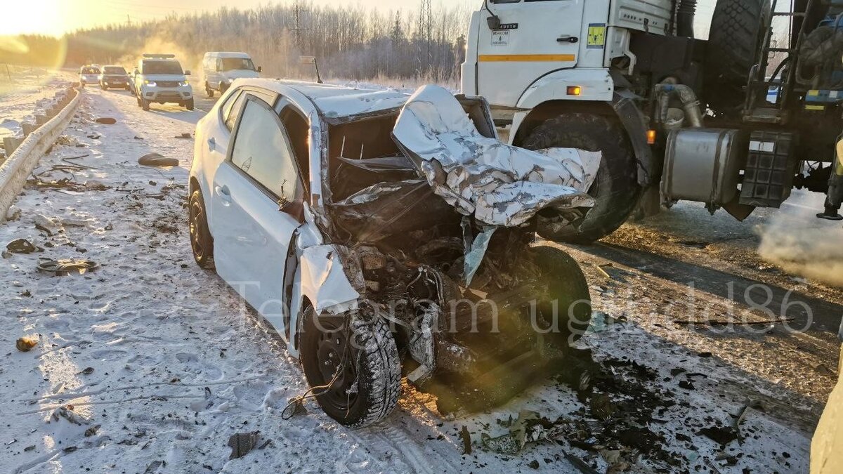    В ДТП на трассе в Нижневартовском районе погибли 4 человека