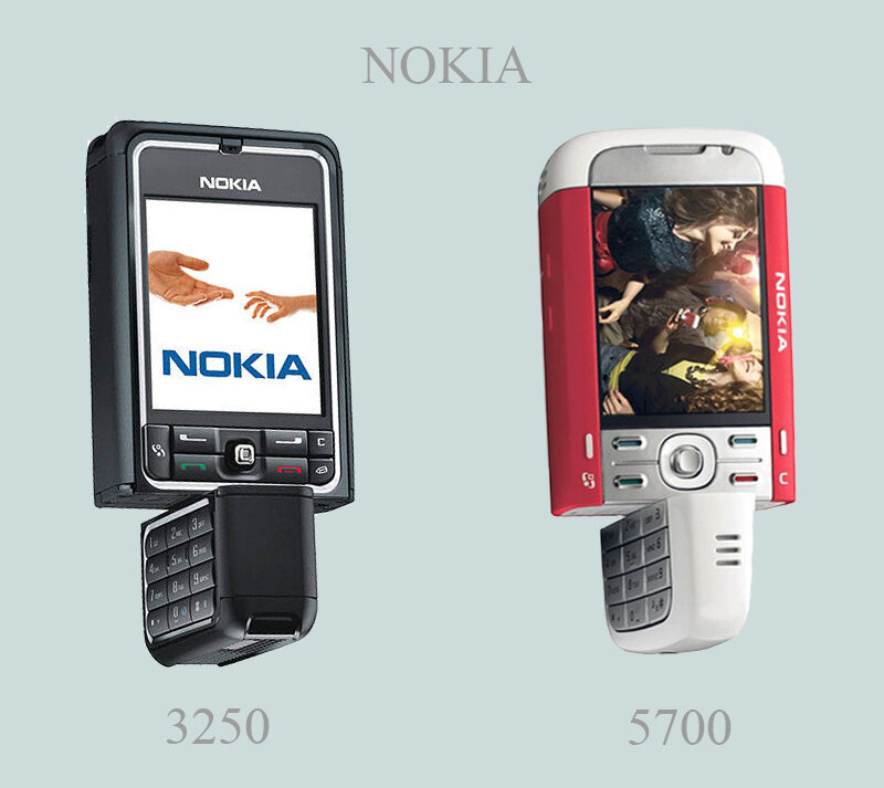 Nokia 3250 и Nokia 5700