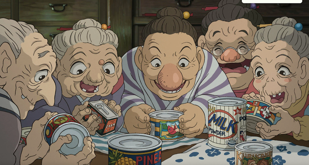 Кадр из фильма «Мальчик и птица» / Kimitachi wa Dou Ikiru ka, 2023, Ghibli