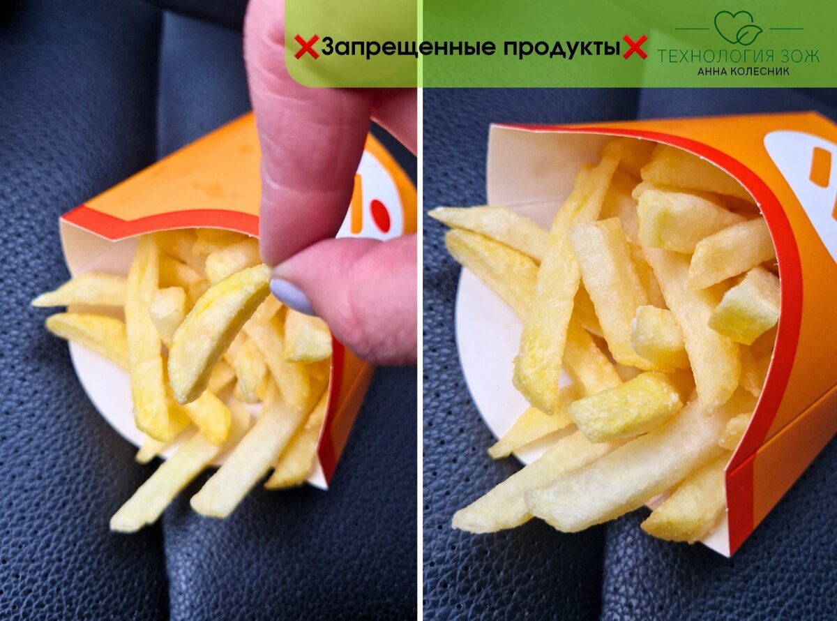 Запрещенные продукты. Рекомендации нутрициолога Анны Колесник