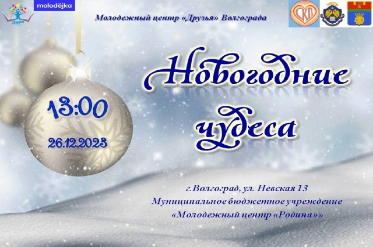    Юных волгоградцев приглашают на концерт жестовой песни «Новогодние чудеса»