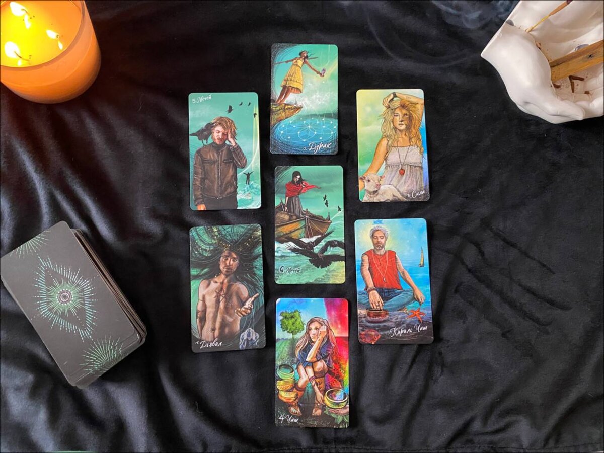 Расклад Таро Самореализация. Схема