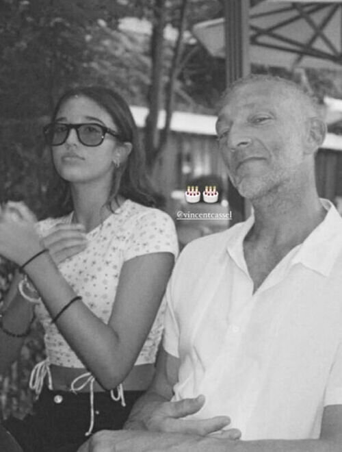     Венсан Кассель и Леони фото