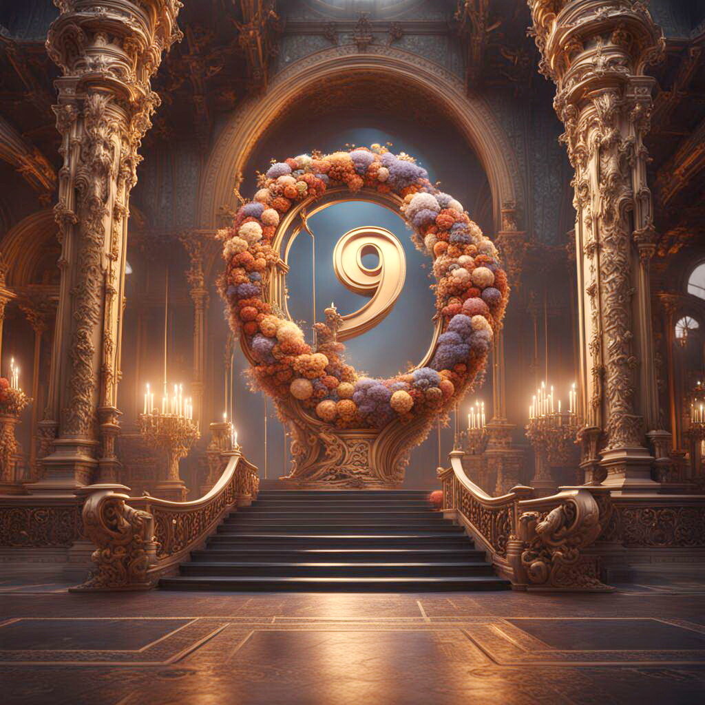 Правящая цифра 9 (с 2024 по 2043 год), приносящая богатство, успех и новые возможности.