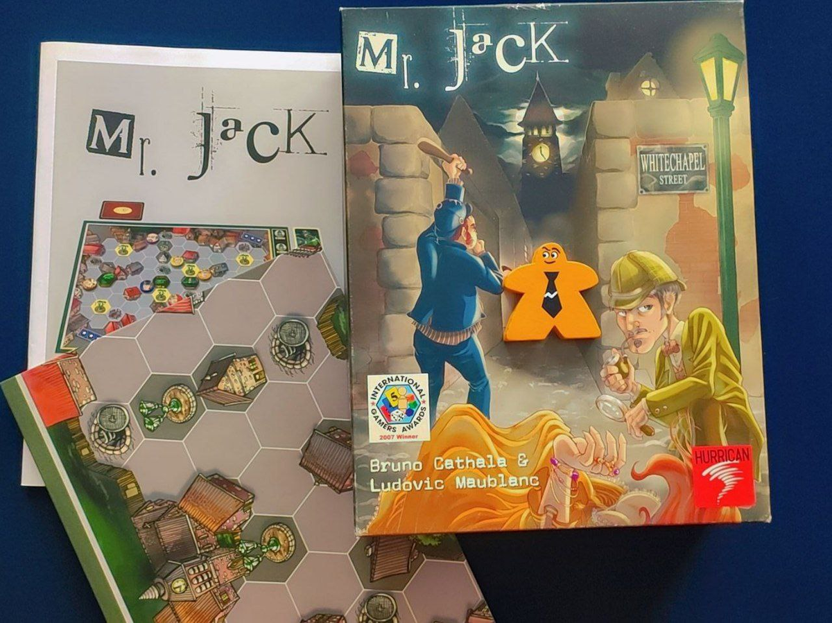 Mr. Jack в Лондоне. Дуэльная игра с механикой 