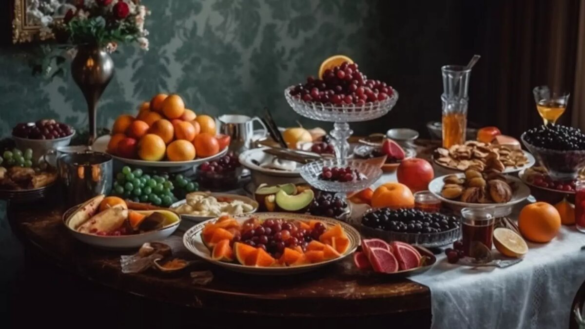 Переедание во время новогодних праздников может привести к нежелательным последствиям. Фото: 1MI