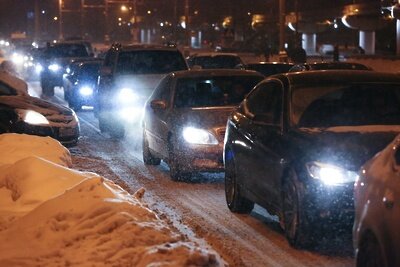    Автомобильное движение в Москве ©Николай Корешков РИАМО