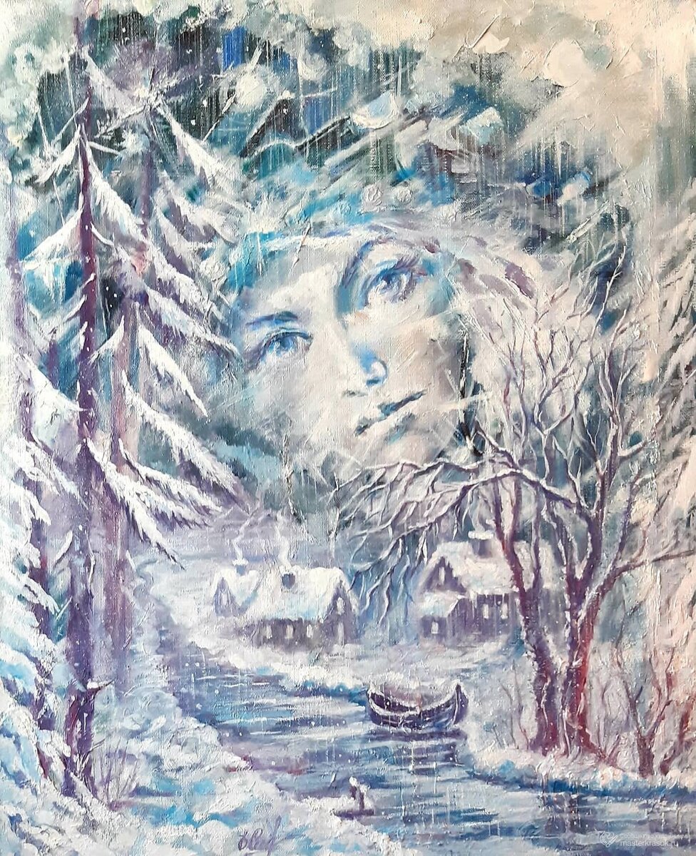 Художник Елена Сизова холст, масло