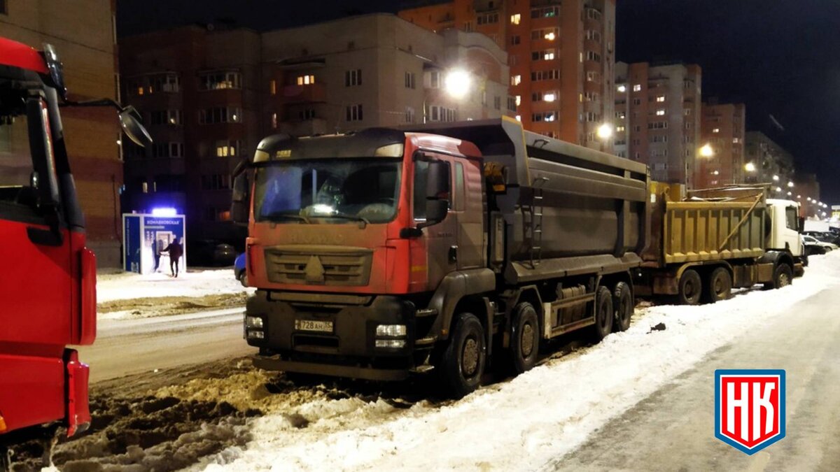 Стоянка большегрузных машин в неположенном месте | МОО Народный КОНТРОЛЬ |  Дзен