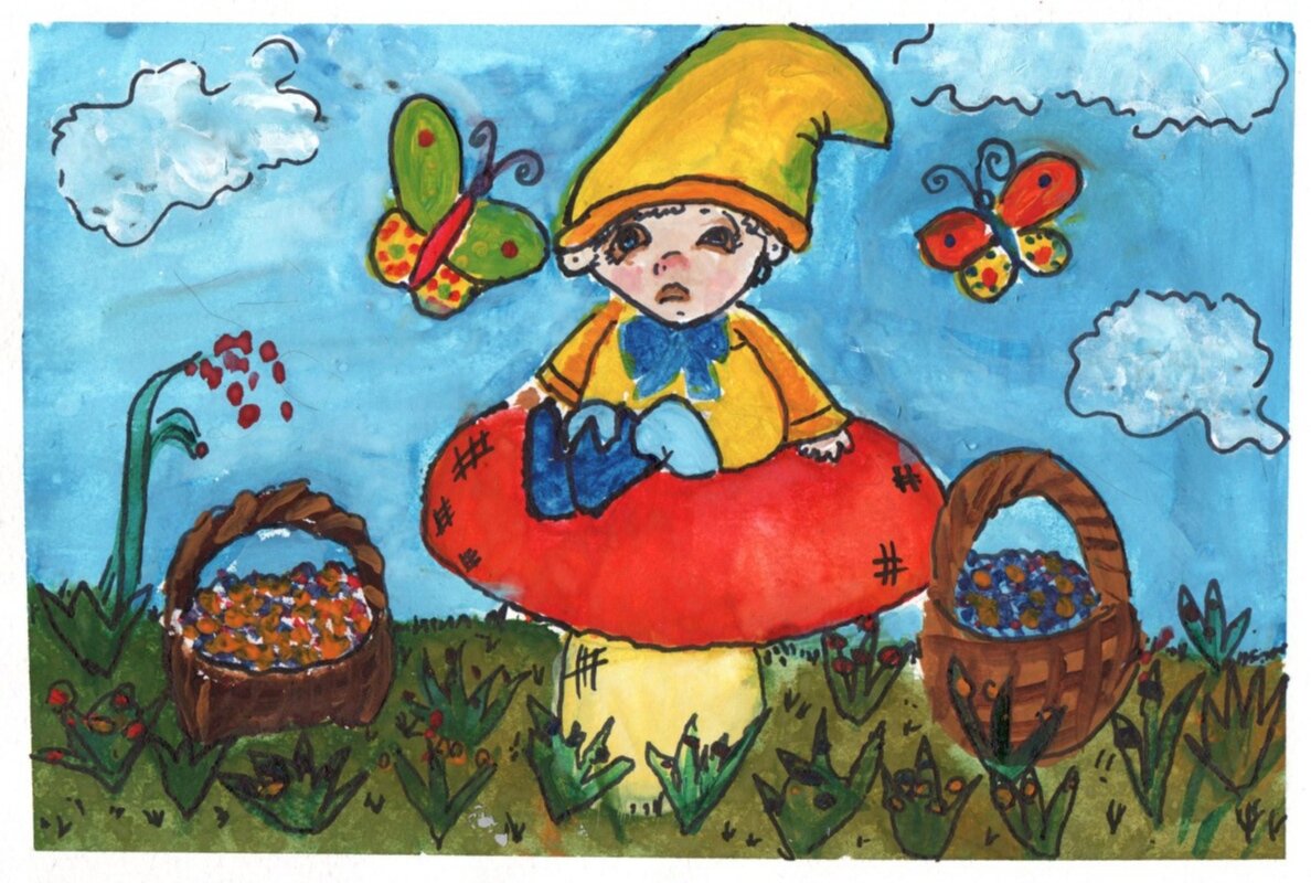 Иллюстрации автора сказки 💖 