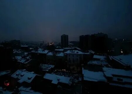    Ряд населённых пунктов Украины погрузились в темноту