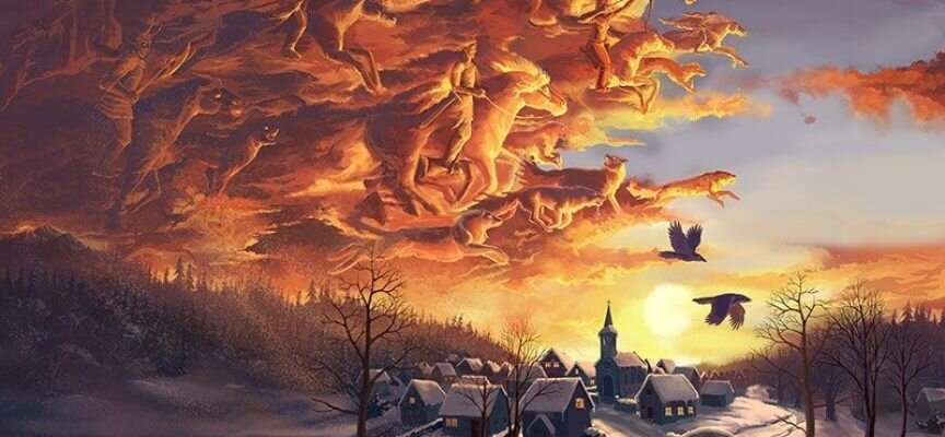 Дикая охота, иллюстрация от Sivetta