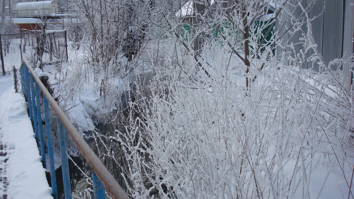 На мостике стою