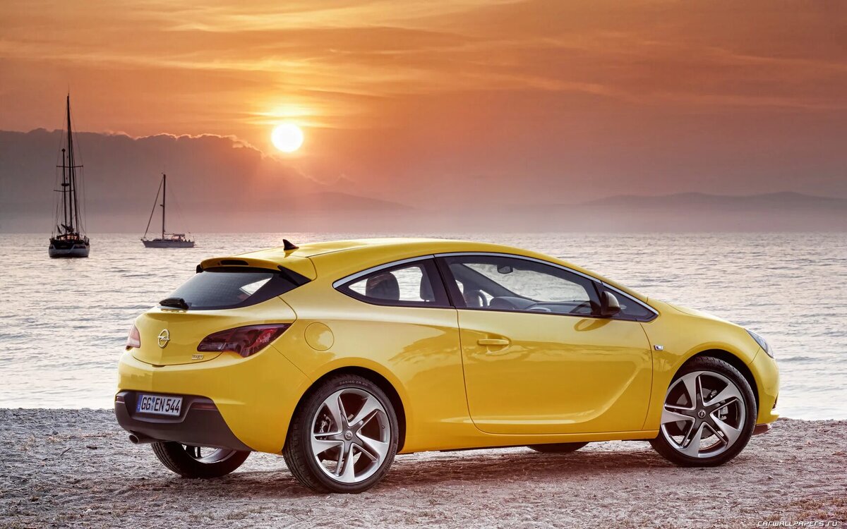 Opel Astra j GTC 2012