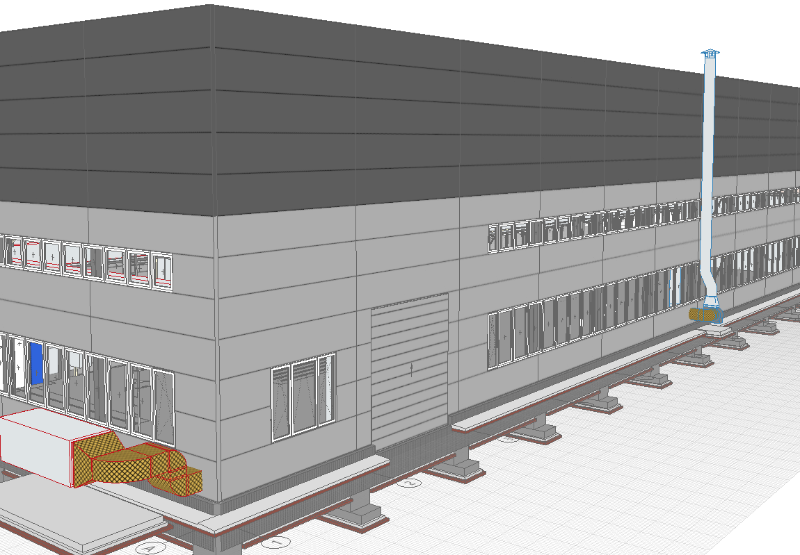 Общий вид производственного здания