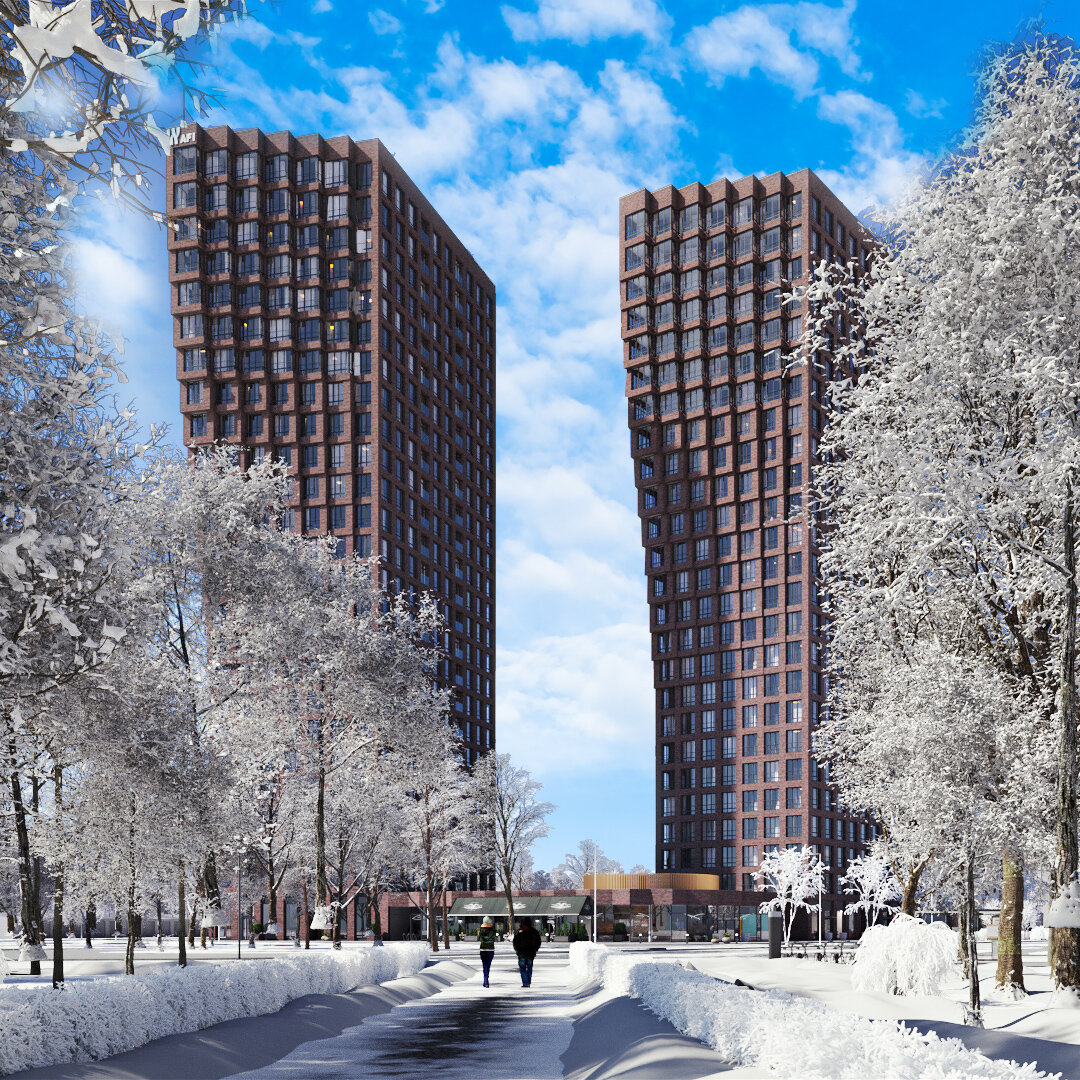 ЮЗАО — один из самых экологически благоприятных округов Москвы. AFI Park «Воронцовский» расположен вдали от центра и крупных заводов, при этом недалеко от парков и массивов деревьев. Поэтому здесь так легко дышать полной грудью